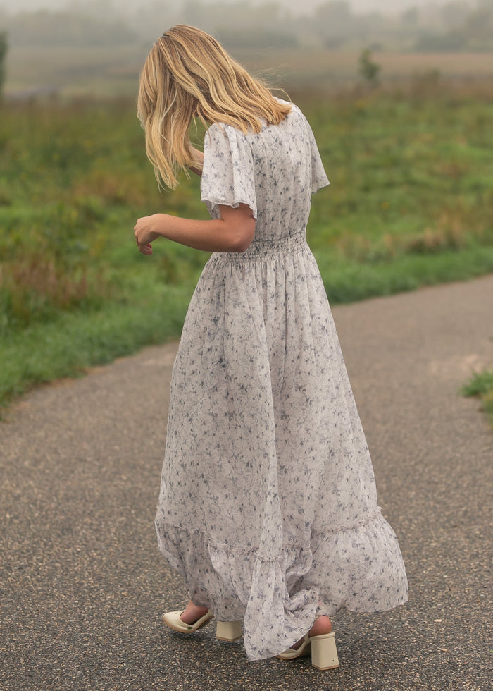 Isabella V Neck Maxi Dress IC Dresses