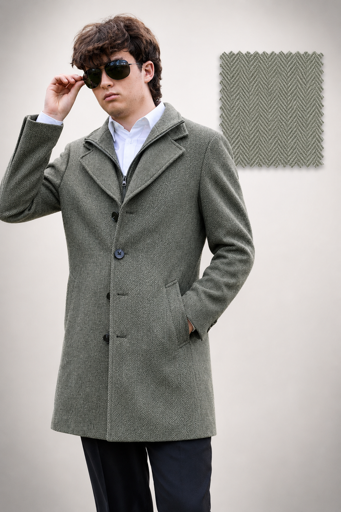 JARED Grn-OC13 Overcoat

Jared Removable Collar Overcoat by Savile Row (London) Stay cozy and stylish in the JARED REMOVABLE COLLAR COAT. Crafted from a luxurious blend of 95% wool and …
$440.00 AUD