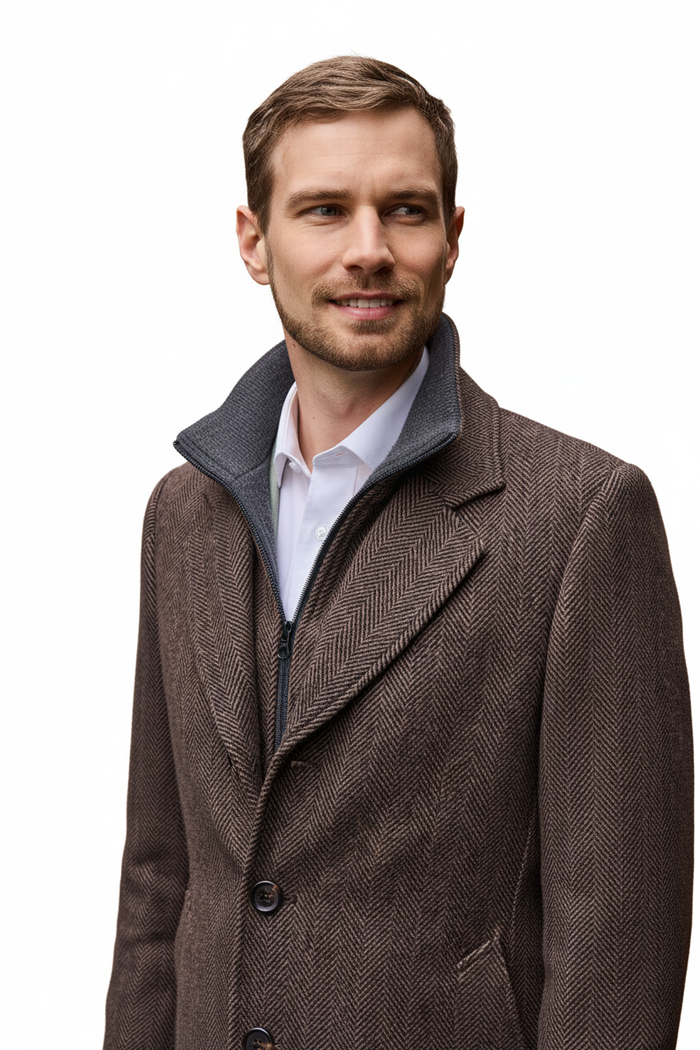 Jared Overcoat - Detail Shot