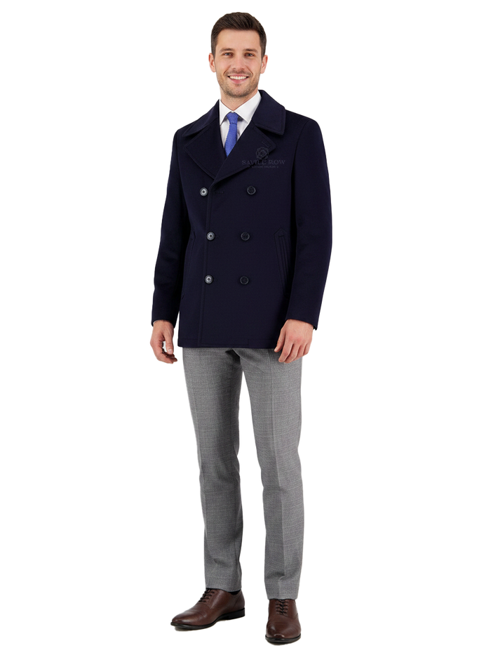 Men's Navy Double-Breasted Overcoat – Jason Savile Row | Harrys for Me…

Shop the Jason Double-Breasted Overcoat by Savile Row. Premium wool blend, wide lapels, rich navy. Sizes M–5XL. Classic London tailoring for men.
$279.00 AUD