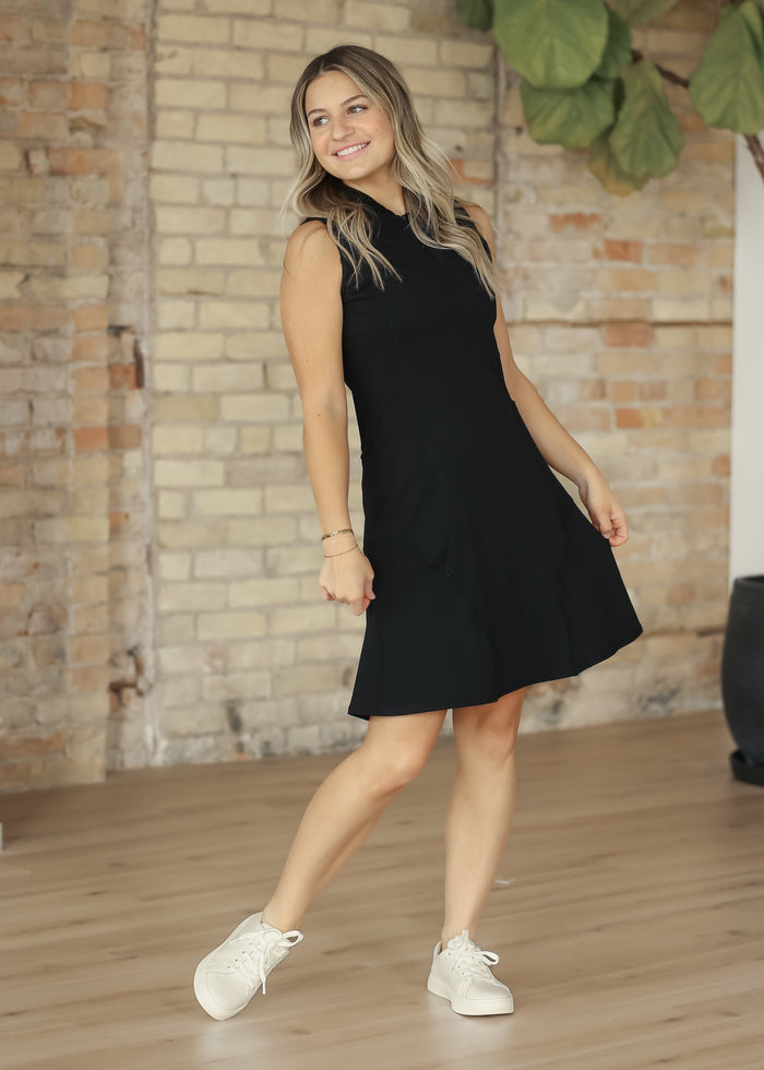 Joss Sleeveless Athletic Midi Dress IC Dresses