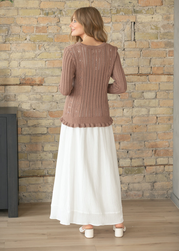 Kalani Cotton Gauze Maxi Skirt IC Skirts