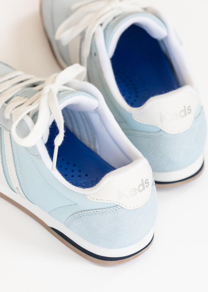 Keds® Light Blue Revival Suede Lace Up Shoes