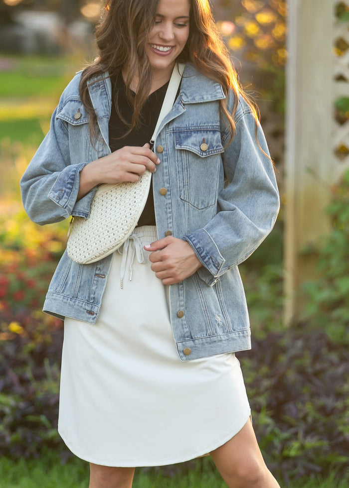 Kenedi Bone White Sport Skirt IC Skirts