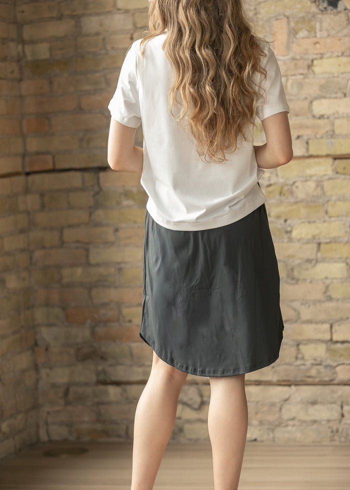 Kenedi Charcoal Athletic Sport Skirt IC Skirts