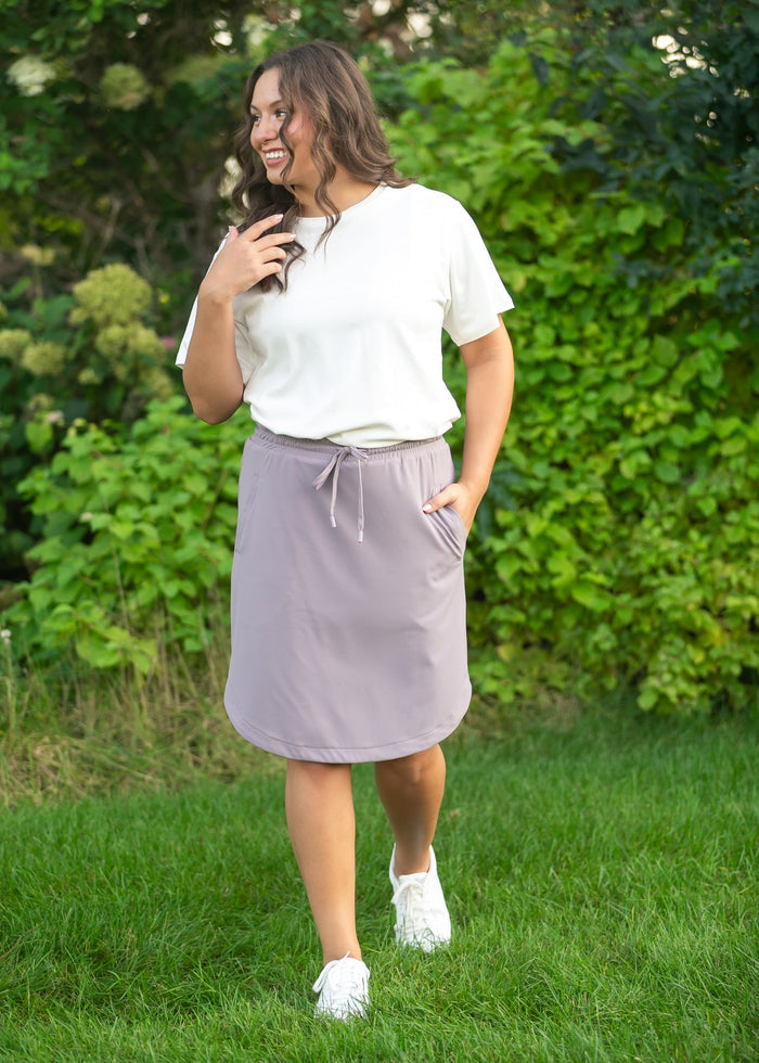 Kenedi Lilac Athletic Sport Skirt IC Skirts