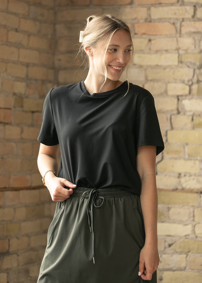 Kia Black Athletic Short Sleeve T-shirt IC Tops