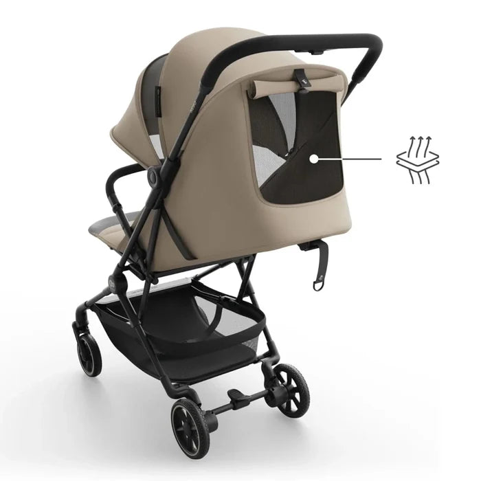 Kinderkraft Nebo Compact Stroller - Soft Beige Soft Beige - ebebek