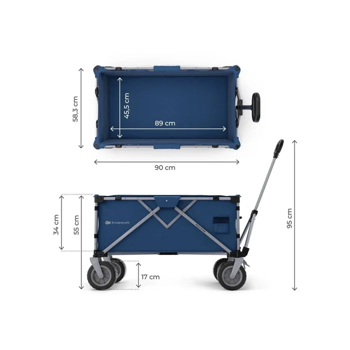 Kinderkraft Rollster Wagon - Night Blue Night Blue - ebebek