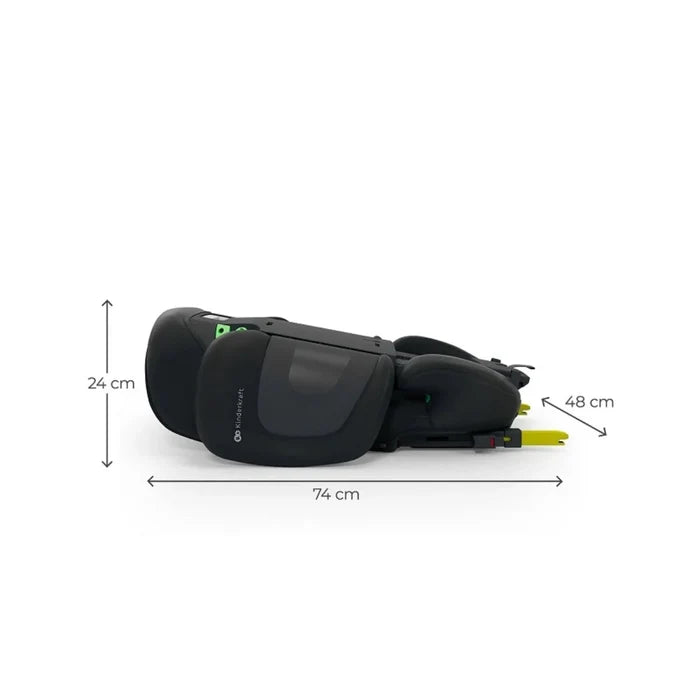 Kinderkraft Xpand 2 Pro Group 2/3 i-Size Car Seat - Black Black - ebebek