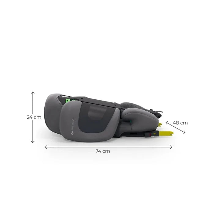 Kinderkraft Xpand 2 Pro Group 2/3 i-Size Car Seat - Grey Grey - ebebek