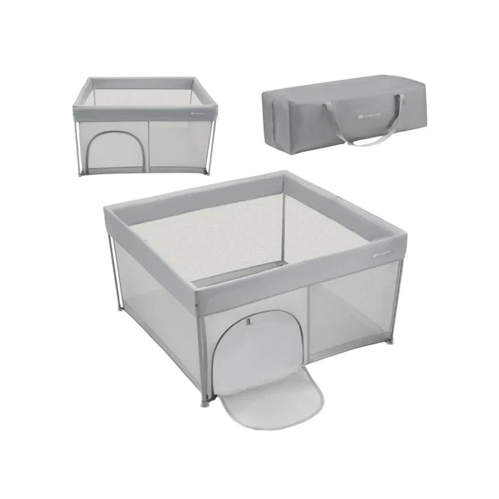 Kinderkraft Ziki Playpen - Grey Grey - ebebek
