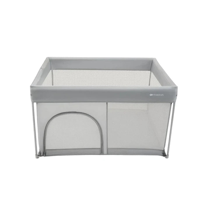 Kinderkraft Ziki Playpen - Grey Grey - ebebek