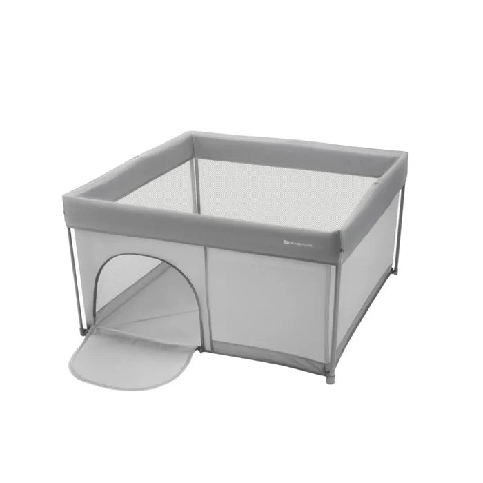 Kinderkraft Ziki Playpen - Grey Grey - ebebek