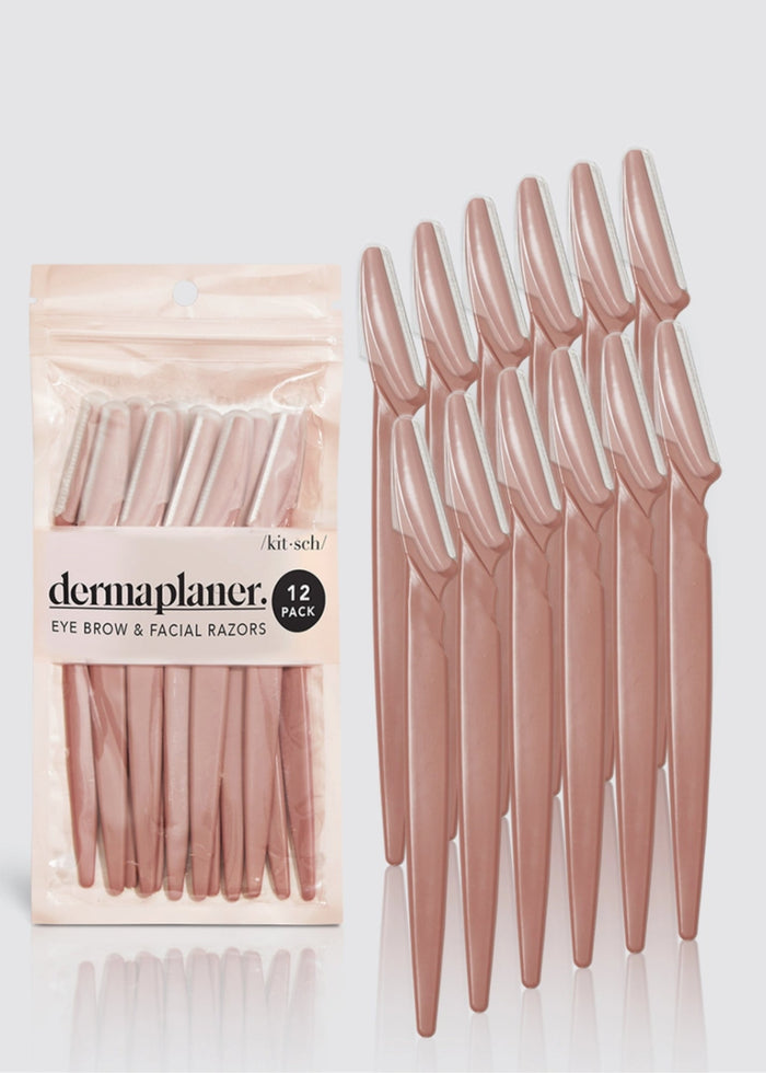 Kitsch™ Eco-Friendly Dermaplaner 12pc FF Home + Lifestyle Pink