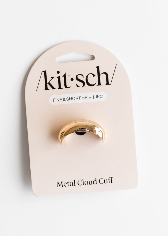 Kitsch™ Gold Metal Cloud Cuff Accessories Small