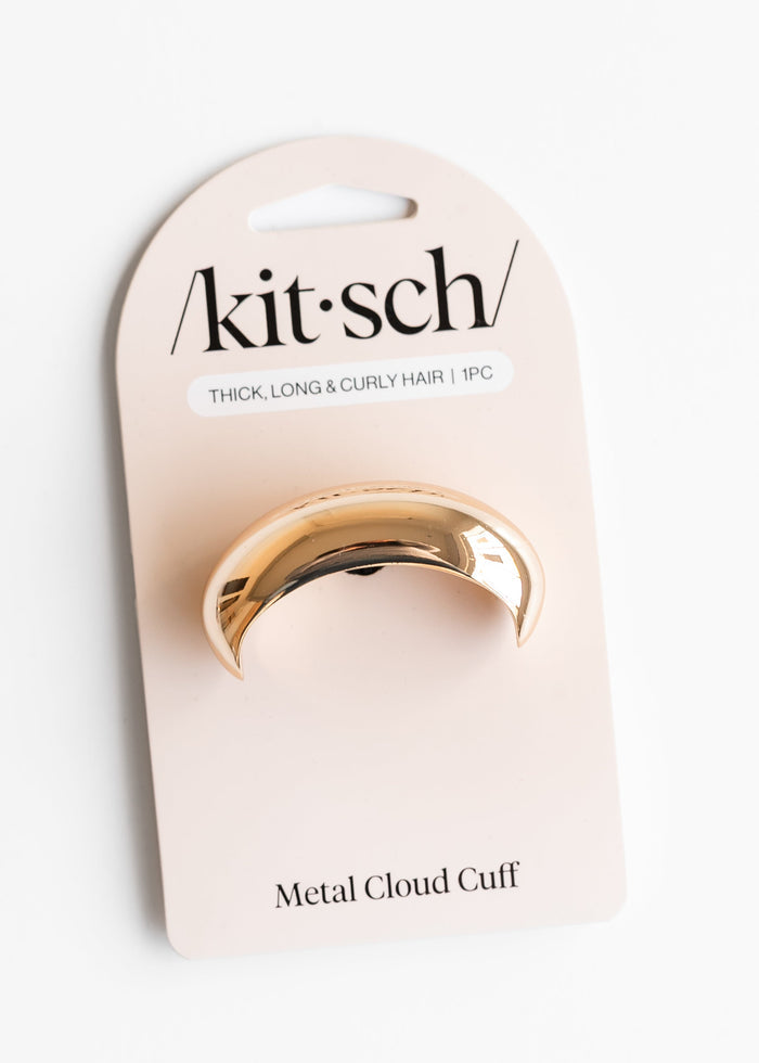 Kitsch™ Gold Metal Cloud Cuff Accessories Large
