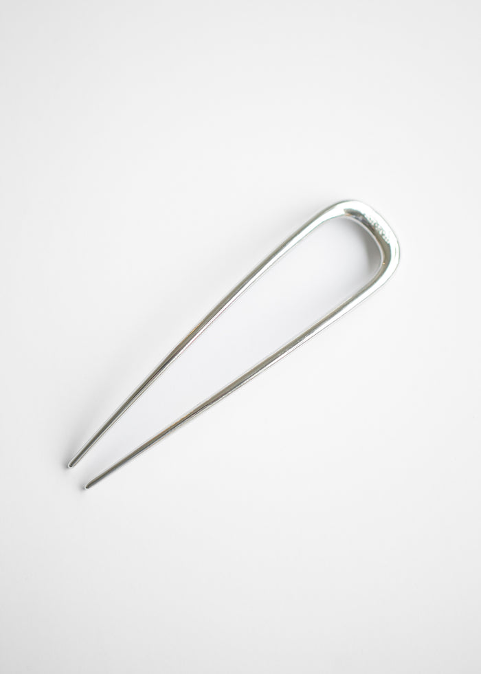 KITSCH™ Metal French Hair Pin Accessories Silver