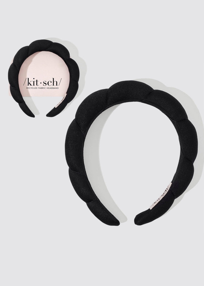 Kitsch™ Recycled Fabric Puffy Headband Accessories