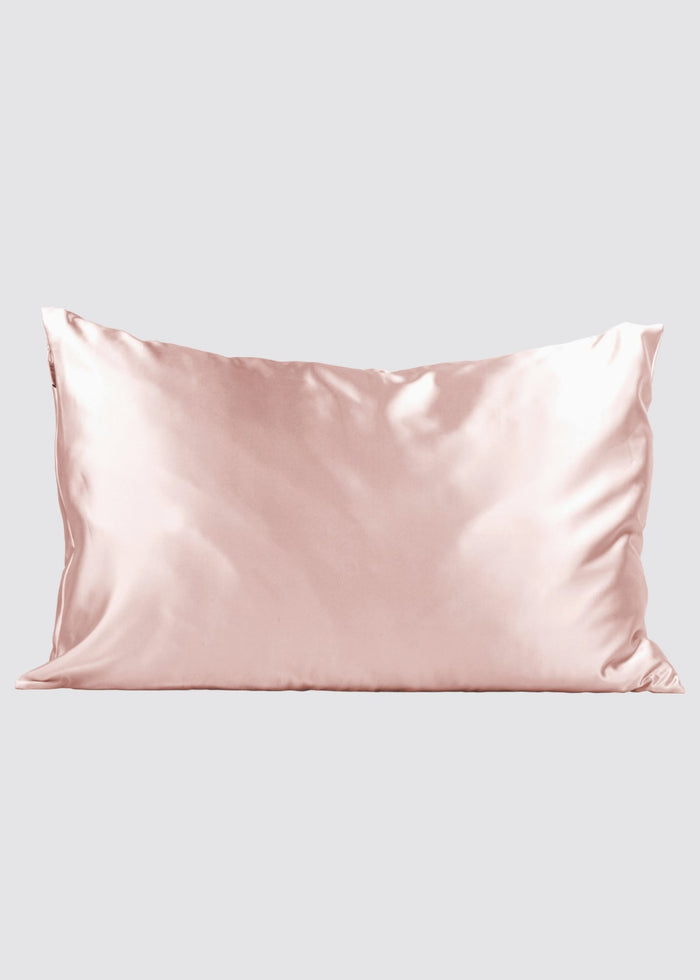 Kitsch™ Satin Standard Size Pillowcase FF Home + Lifestyle Blush