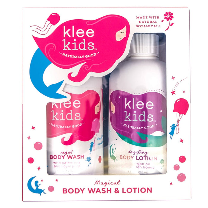 Klee Kids Naturals - Body Wash & Lotion Set