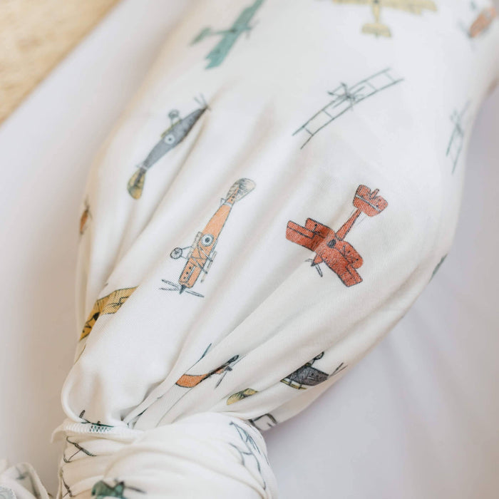 Knit Swaddle Blanket - Ace