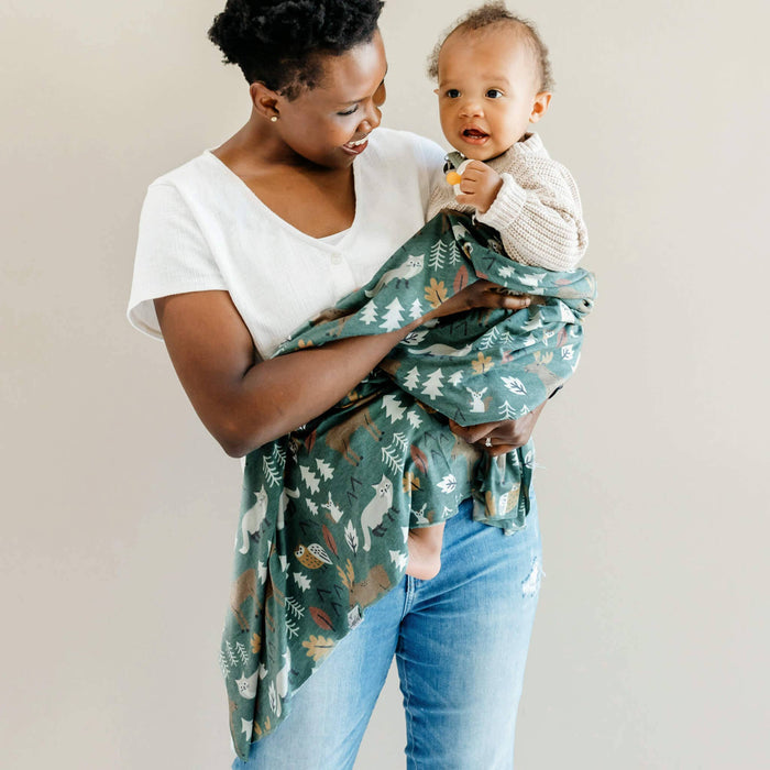Knit Swaddle Blanket - Atwood