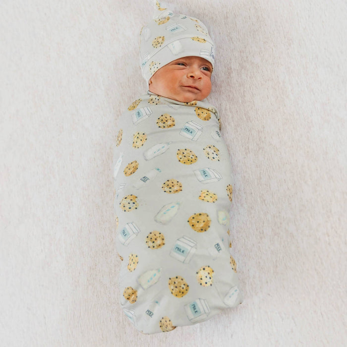 Knit Swaddle Blanket - Chip