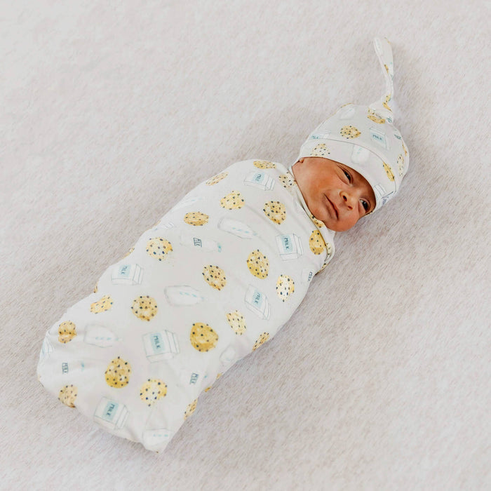 Knit Swaddle Blanket - Chip