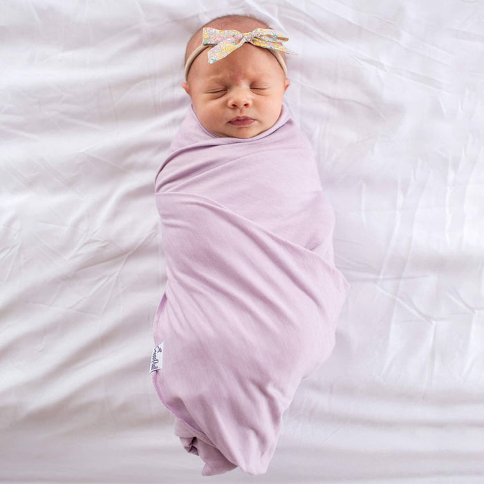 Knit Swaddle Blanket - Lily