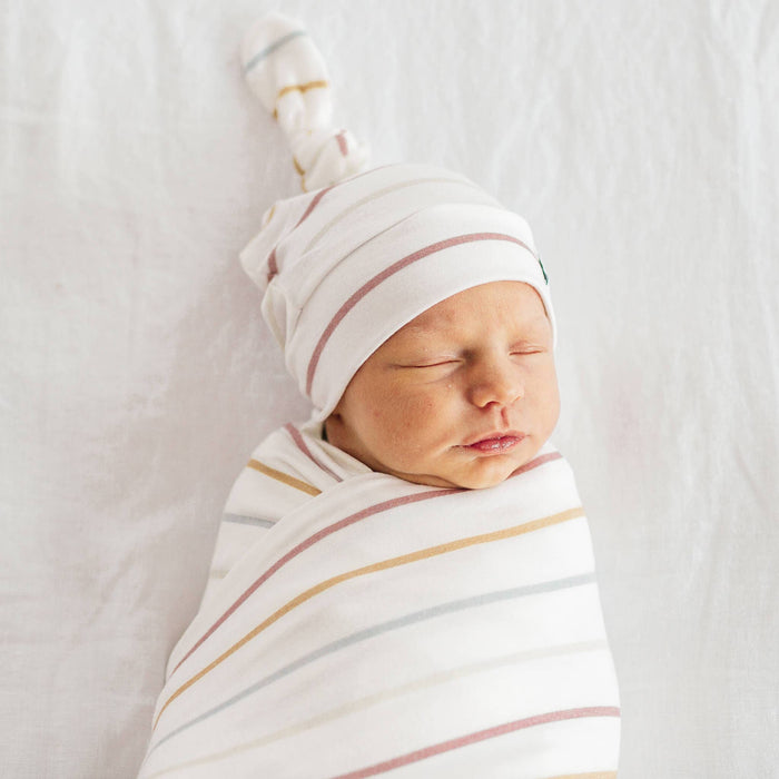 Knit Swaddle Blanket - Piper