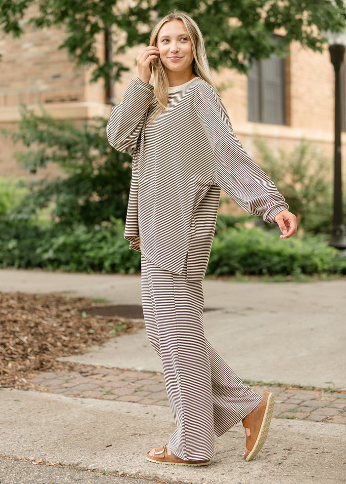 Know The Game Striped Sweats FF Skirts