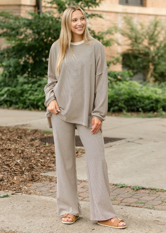 Know The Game Striped Sweats FF Skirts