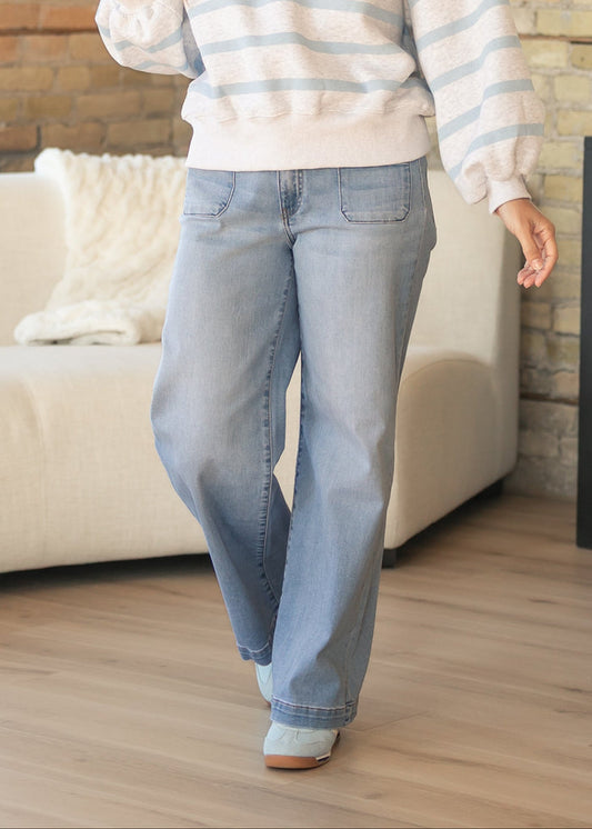 Kut From the Kloth® Meg High Rise Wide Leg Pants FF Pants