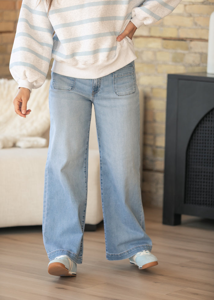 Kut From the Kloth® Meg High Rise Wide Leg Pants FF Pants