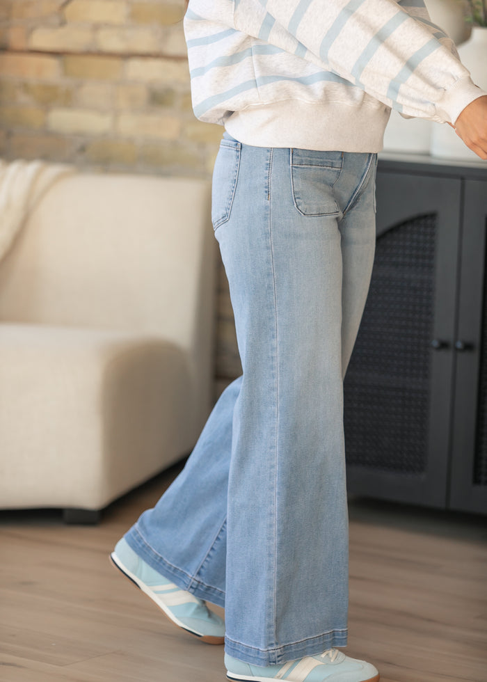 Kut From the Kloth® Meg High Rise Wide Leg Pants FF Pants