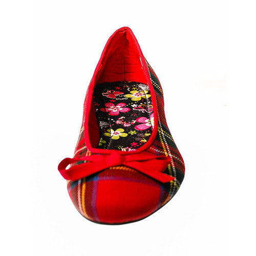 Ladies Flat Shoes Stewart Royal