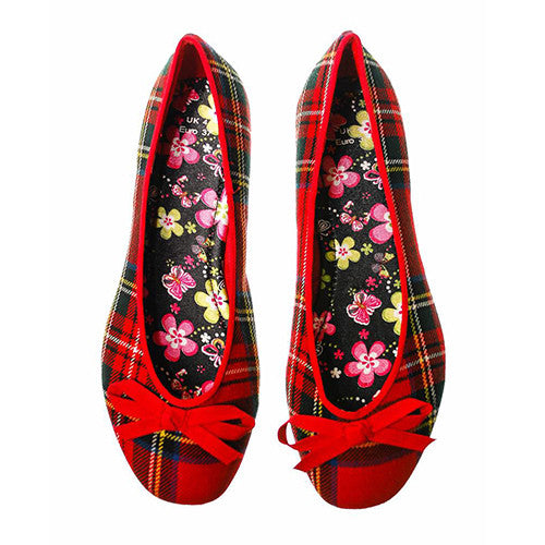 Ladies Flat Shoes Stewart Royal