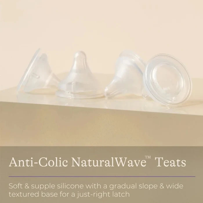 Lansinoh NaturalWave Extra Slow Flow Teats Pack of 2 - ebebek