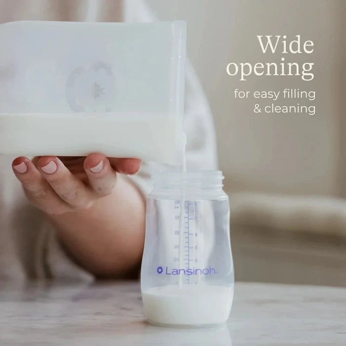 Lansinoh Silicone Breastmilk Storage Bags Pack of 5 - ebebek