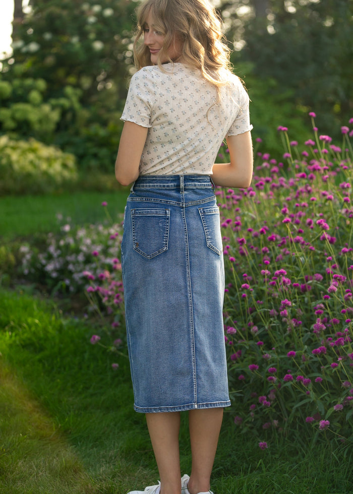 Larza Lettuce Hem Top IC Tops
