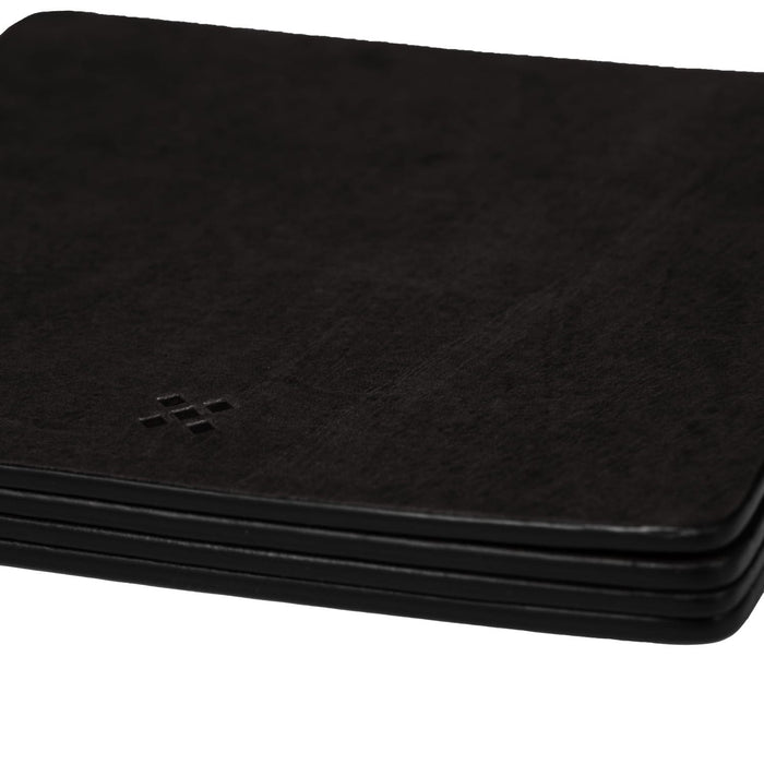 LEGENDÄR Leather Coaster DRYNK - black