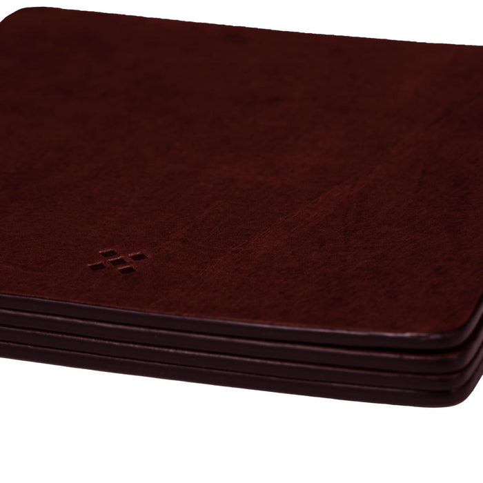 LEGENDÄR Leather Coaster DRYNK - mocha