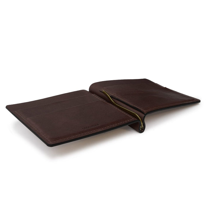 LEGENDÄR Leather Wallet CLYP - mocha
