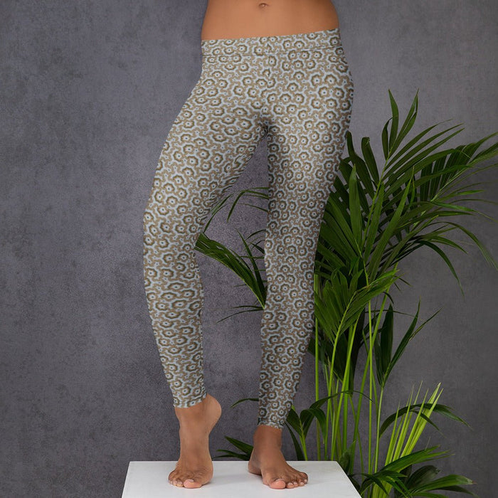 Leggings Geometric Pattern – Bouquet Earth and Sky - symbolika