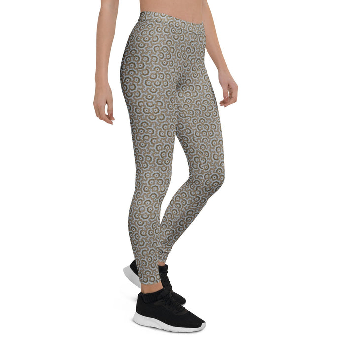 Leggings Geometric Pattern – Bouquet Earth and Sky - symbolika