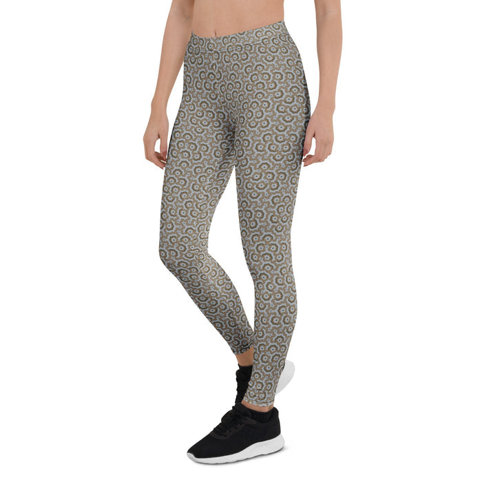 Leggings Geometric Pattern – Bouquet Earth and Sky - symbolika