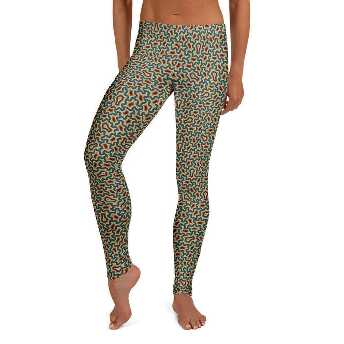 Leggings Geometric Pattern – Harpy Mexicana Glow - symbolika