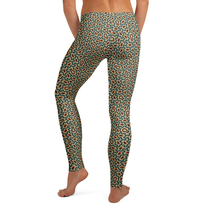 Leggings Geometric Pattern – Harpy Mexicana Glow - symbolika
