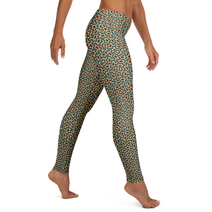 Leggings Geometric Pattern – Harpy Mexicana Glow - symbolika